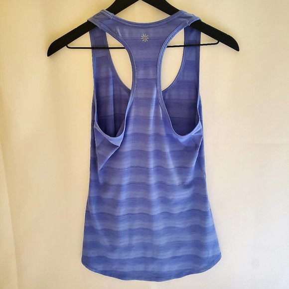 Athleta Racerback Blue Workout Tank Top Size XS - Picture 5 of 12